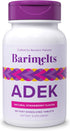 Barimelts ADEK - 60 Fast-Dissolving Tablets, Sugar-Free Bariatric Vitamins for Women, Natural Strawberry Flavor