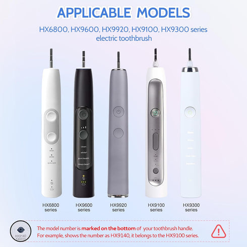 Kuflant HX99 HX68 HX75 HX96 Upgraded Electric Toothbrush Metal Shaft Link Rod Compatible with Philips Sonicare
