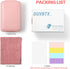 OUVBTX 8 Daily Pill Organizer, Compartments Portable Pill Case Travel Pill Organizer, Pill Container Large for Purse