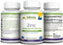 Athena Zinc Supplement Tablets 50mg - 100 Coated Tablets - Oxide/Citrate