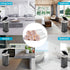 meidong 13 5 Rolls/115 Counts Trash Bags, Garbage Bags Gallon Large Tall Kitchen Drawstring Strong Bags For Trash Can