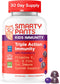 SmartyPants Kids Immunity Elderberry Gummies: Kids Immune Support Supplement, Vitamin C, Vitamin