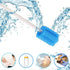 Wellgler's Disposable Oral Swabs - Sterile Sponge Mouth Swabs, Individually Wrapped (50pcs, Blue)