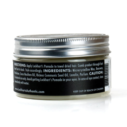 Lockhart’s Heavy Hold Pomade for Men - World's Strongest Oil Based, Coco Vanilla Scent, 3.4oz