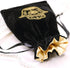 ARTSY CRAFTS 6x9" Hamsa Hand Velvet Jewelry Pouch Gift Bags, Fatima Hand Evil Eye Drawstring Oracle Tarot Bags
