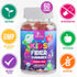 Kids Fiber Gummy Bears Supplement | 60 Gummies | Sugar Free Daily Prebiotic Fiber for Kids, Vegan, Berry Flavor