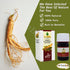 Elhawag Ginseng Oil Cold Pressed Hawaj for Skin, Body, Hair, and Drink, Pure & Natural, No Additives (0.5 oz)