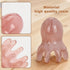 Prebafo 2Pcs 8 Octopus Head Massage Comb - Scalp Massager Tool for Deep Relaxation, Amber and Gray Manual Acupressure