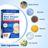 Multi-Purpose Nail Repair Patches, 60 pcs Overnight Treatment for Nail Discoloration & Cracked Nails
