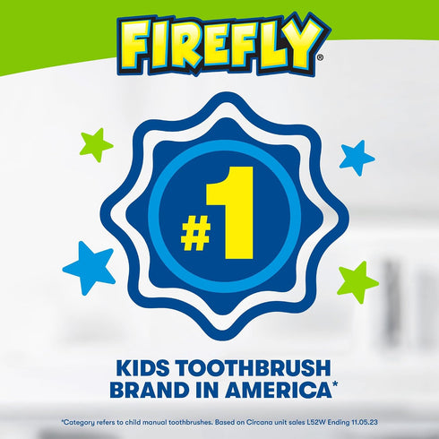 Pack, 3+, 3 0.127 lb Firefly Firefly Marvel Avengers Toothbrush Value Soft Bristle Toothbrush for Kids Ct