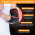 Doc Miller Elbow Compression Sleeve for Tendonitis – Medical Support Arm Brace for Tennis Injuries & Bursitis Relief