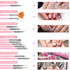 15pcs Nail Paint Brushes Set, Nail Art Brushes for Gel Polish with Rhinestone Picker, Detailing Brush Makeup Set