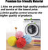 2Pcs Premium Washing Ball | Eco-Friendly Laundry Balls, 2000 Washing Cycle, Super Soft Shell, All Natural Detergent