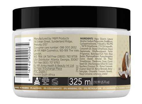 Sofn’free Coconut & Jamaican Black Castor Oil Curling Cream, Volumizer & Hair Moisturizer for Coily Curly Hair