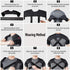 Kuangmi Double Shoulder Support Brace Strap Wrap Neoprene Protector, M