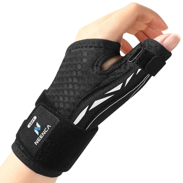 NEENCA Thumb Wrist Brace Support For Women&Men,Thumb Spica Splint For Night Support,Pain