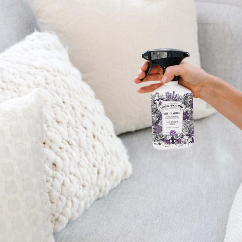 Home-Pourri Air + Fabric Multi-Purpose Odor Freshener Spray, Lavender Sage, 11 Fl Oz