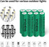 8Pcs AAA Battery 1.2v Rechargeable NI-MH 300mAh for Outside Solar Lawn Light (8xAAA)