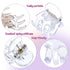 Multi-Color Small Hair Clips, Non Slip Hair Claw for Girls & Women, 48Pcs (Black and White)