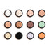 Mallofusa Face Makeup Concealer Foundation Palette, Creamy Moisturizing, 0.49oz (Green)
