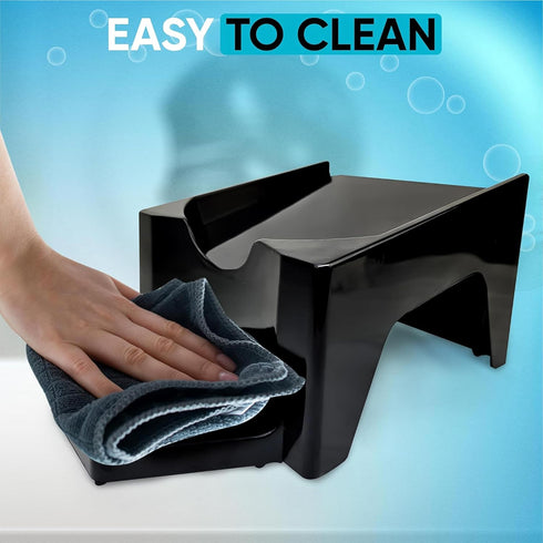 Skywin Laundry Detergent Holder Organizer with Tray, 3 Pack Soap Cup Storage Tray for Laundry Room