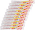 30 Pack Disposable Toothbrushes with Toothpaste, 5 Colors