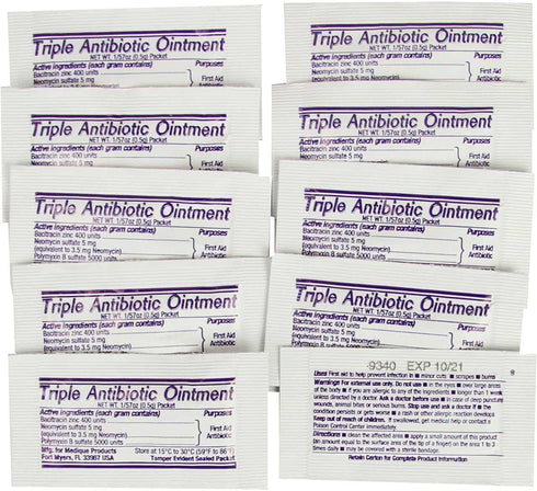 Rescue Essentials Triple Antibiotic, 10 Pack Unit Doses