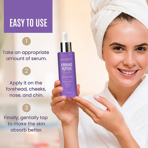Peptide Complex Serum + MATRIXYL 3000 ORGANIC HYALURONIC - Triple Combination Anti Aging Serum for Skin