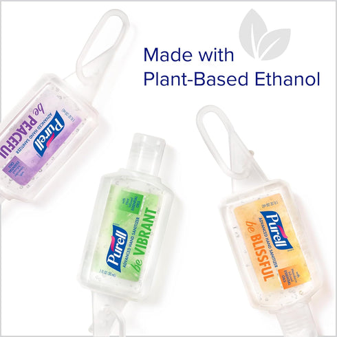 Pack, 1 oz (Pack 8), 3900-09-ECME17 Purell Advanced Hand Sanitizer Gel Infused with Essential Oils, Scented Variety fl