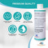 Ultrasonic Retainer Cleaner Solution Concentrate, 16 oz - Cleans Mouthguards, Invisalign, Nightguards, Odor Remover