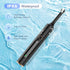 Tooth Polisher, Rechargeable Electric Whitening Kit for Daily Teeth Whitening and Cleaning, 3 Polish Pastes, 5 Brush