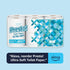 Amazon Brand - Presto! 2-Ply Ultra-Soft Toilet Paper, 6 Family Mega Rolls = 30 Regular Rolls, Unscented, White, 1878