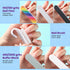 HNYYZL Gel Nail Polish Remover Tools Kit with 100ml Remover Bottle, Plastic Nail Clips, Lint Free Wipes, Nail Brush