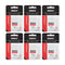 REACH Waxed Dental Floss, Cinnamon, 6 Pack, 55 yd, Shred Resistant for Deep Cleaning Teeth