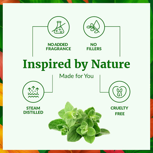 SVA Oregano Essential Oil – 4 Fl Oz – 100% Natural for Diffuser, Hair Care, Face, Skin Care, Aromatherapy
