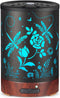 Essential Oil Diffuser- Aromatherapy Diffuser with7 Colors Light and Auto-Off for Women