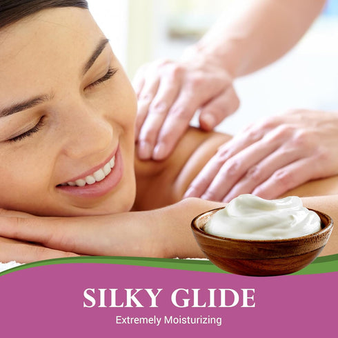 Organic Naturals Bamboo Silk Massage Lotion by Lotus Touch - 100% Pure Bamboo Silk Powder, Green Tea Extract & Aloe