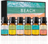 Beach Fragrance Essential Oil Set - Ocean Breeze, Bay Rum, Pineapple, Autumn