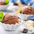 yueton 100PCS 3.7inch Wooden Ice Cream Spoons Sticks Disposable Wooden Tasting Spoons Sampling Spoons Small Dessert