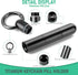 Titanium Keychain Pill Holder with Clip - Essential Health Accessory