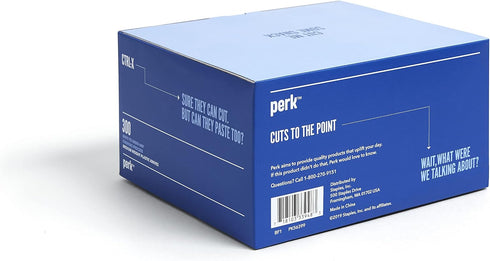 Perk Plastic Knife, Medium-Weight, White