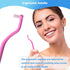 4-Pack End Tuft Toothbrushes, Ultra Soft Orthodontic Brushes for Braces and Detailed Cleaning