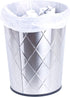 Aluf Plastics White Trash Bags, 8 Gallon, 0.7 Mil, 20" x 22", Pack of 250, for Home, Kitchen, Bathroom, Office