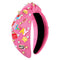 Teacher Headband for Women, MOLOCH FRI YAY Funny Pencil Beaded Blackboard Headband for School