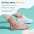 Pack 24 1/8 ZenToes U-Shaped Felt Callus Pads | Protect Calluses from Rubbing on Shoes | Reduce Foot and Heel Pain |