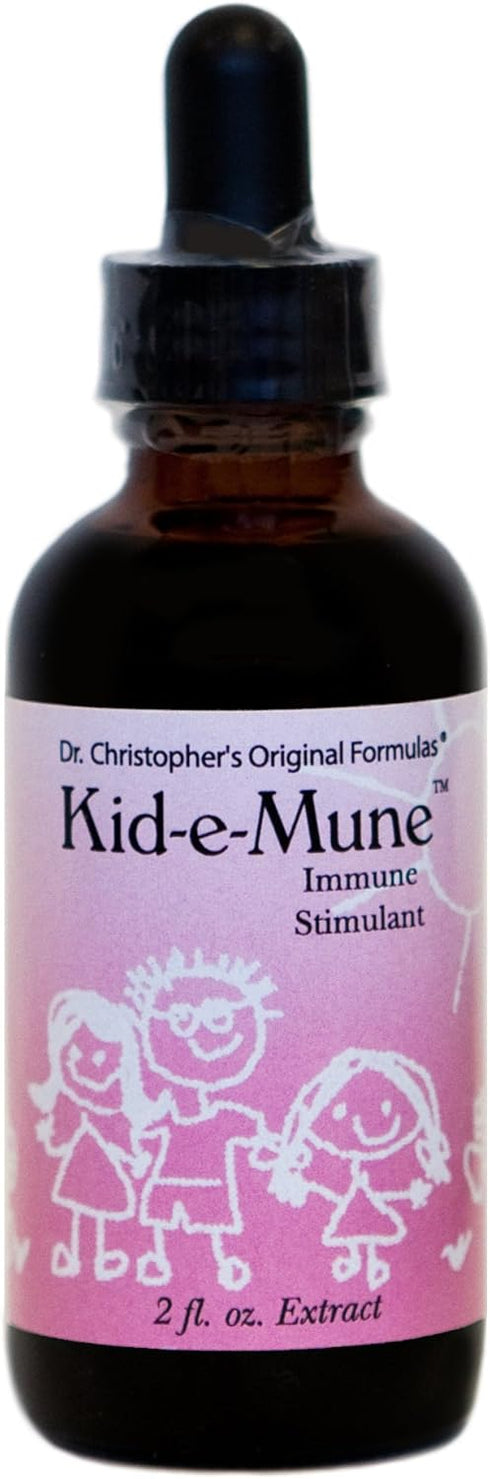 Kid-e-Mune Herbal Supplement, Dr. Christopher's Formulas, 2 Fluid Ounce