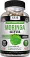 Kaya Naturals Moringa Leaf Extract - Pure Miracle Tree Moringa - Complete Greens Superfood Supplement - 60 Veggie Count