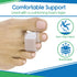 VIVEsole Hammer Toe Straightener (4 Pack) - Compression Cushion for Women, Men, Seniors, Reusable Soft Splint