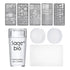 Nail Art Stamper - Clear Silicone Nails Stamping Jelly with Scraper, Transparent DIY Manicure Nail Art Tool