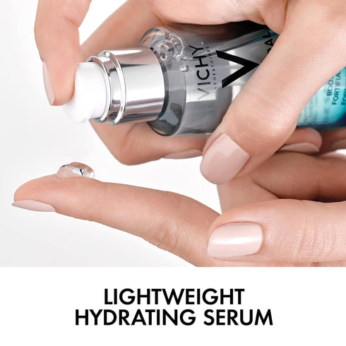 Vichy Mineral 89 Fortifying & Hydrating Daily Skin Booster - Pure Hyaluronic Acid Serum for Face, Fragrance Free